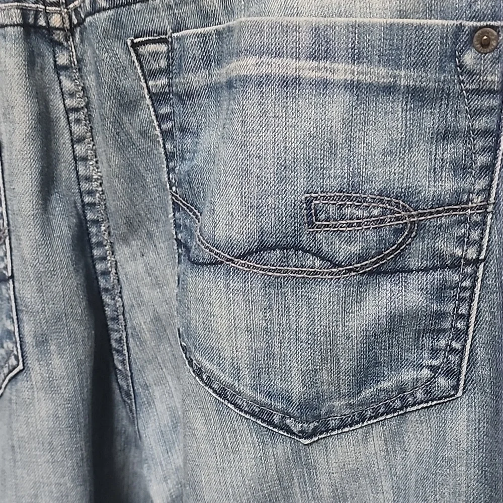 VINTAGE CHIP & PEPPER Bobby Baby Straight Jeans Mens 38 Skater Fit Medium Wash